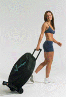 ReboundAIR | 1/4 fold | Demonstration - Folding - unfolding - jumping - rolling traveling dolly